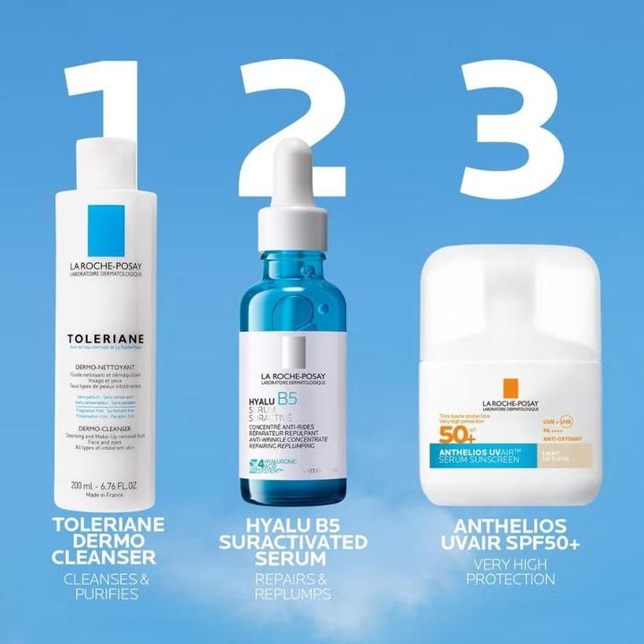 Produktbild La Roche Posay Anthelios UV Air Serum TT Medium LSF50+ 50 ml (Sonnencreme, SPF 50+, 50 ml)