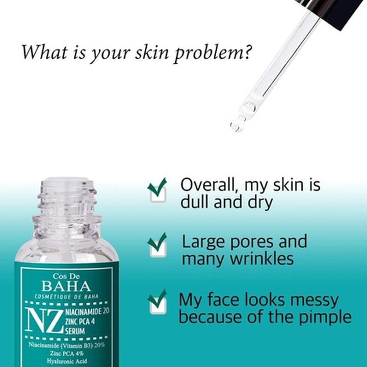 Produktbild Cos de Baha Niacinamide 20% + Zinc 4% Serum
