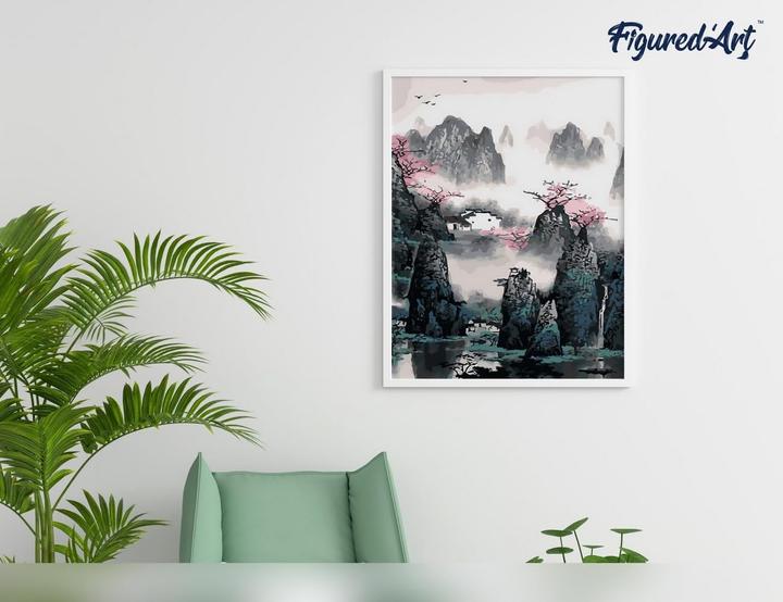 Produktbild Figured'Art Malen nach Zahlen - Landschaft von China