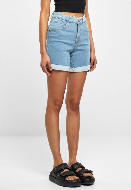 Actual product image Urban Classics Ladies Organic Stretch Denim 5 Pocket Shorts - 16964 (29)