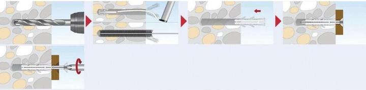 Actual product image Tox Expansion anchor Barracuda 16x80 mm 10 pieces (10 pcs.)