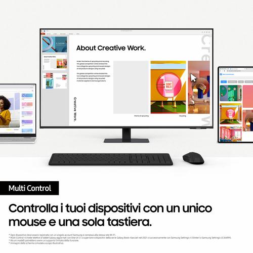 Productafbeelding Samsung MONITOR M7 - DM700 43 INCH UHD 4K 3840X2160 4MS 5000:1 HDM (3840 x 2160 Pixels, 43")