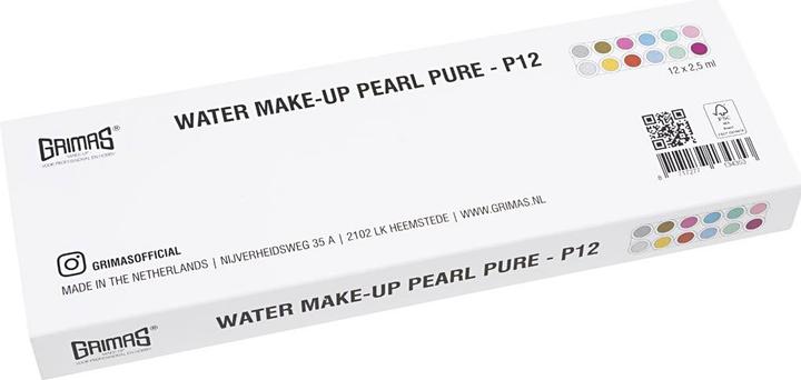Produktbild Grimas Wasser Make-up Palette Pearl 12er