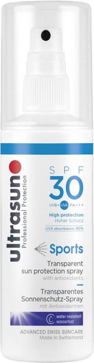 Actual product image Ultrasun Sports Spray (Sun spray, SPF 30, 150 ml, 150 g)