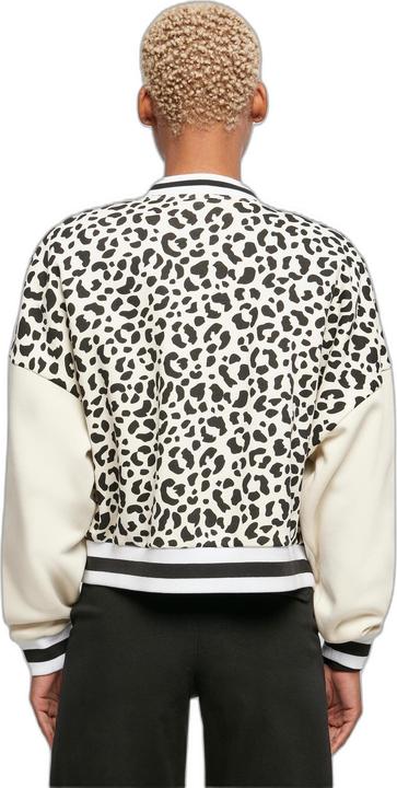 Produktbild Urban Classics Ladies AOP Oversized College Sweat Jacket - 21101 (XL)