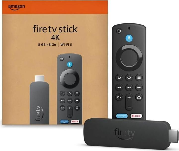 Productafbeelding Amazon Fire TV Stick 4K 2024 (8 GB, Brand OS)