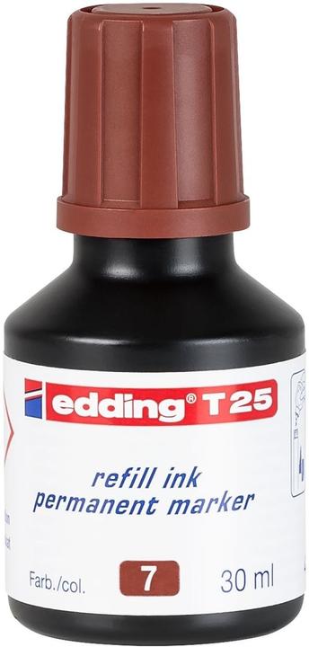 Produktbild Edding Nachfülltusche T25 (Nachfülleinheit, Braun)