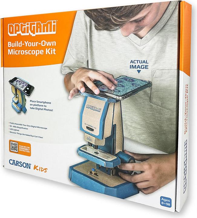 Produktbild Carson Optigami Mikroskop-Bausatz für Kinder
