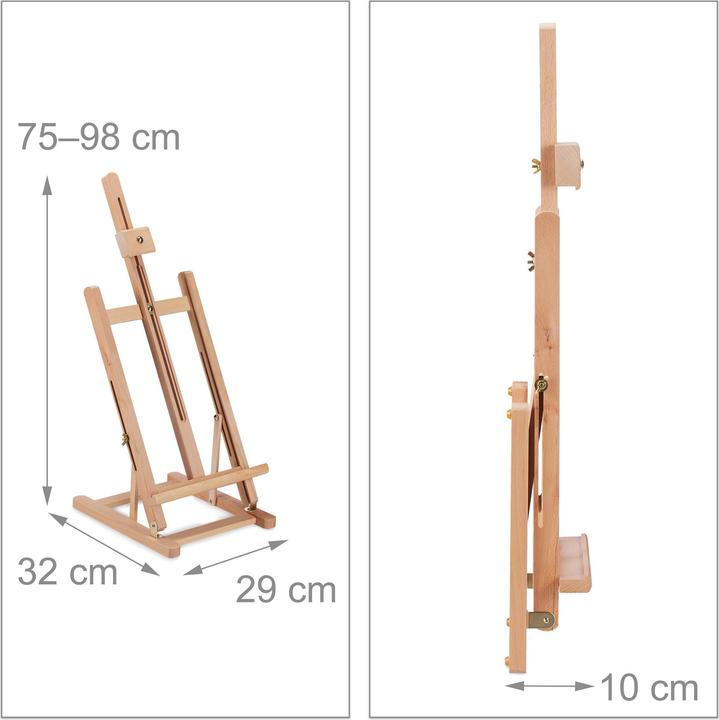 Image du produit Relaxdays Chevalet de table
