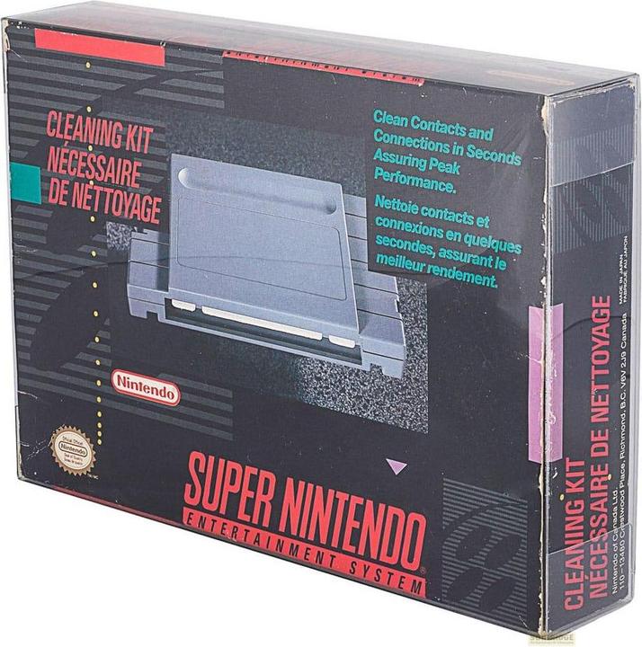 Produktbild Evoretro PET Gehäuse 25er-Pack für Super Nintendo/Nintendo 64/SNES/N64 Spiele (SNES Classic)