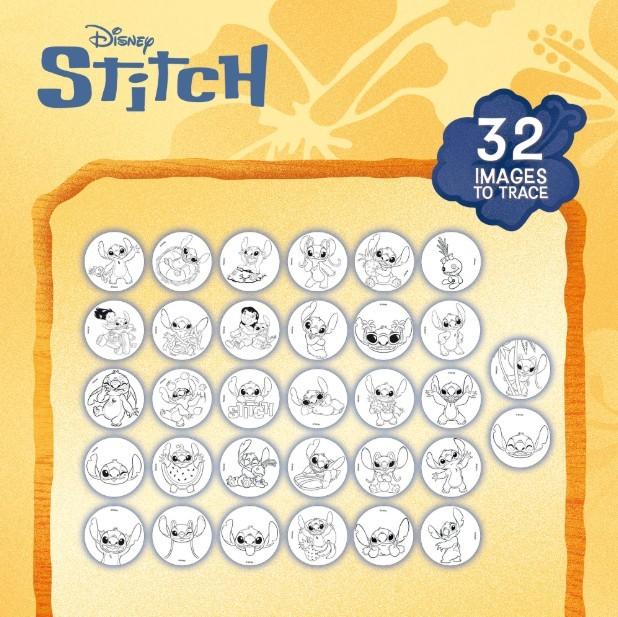 Actual product image Lisciani Stitch Projector Drawing School