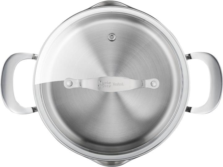 Image du produit Tefal Jamie Oliver Cook Smart 7tlg (24 cm, Ensemble de casseroles et de poêles de cuisson, Acier inoxydable)