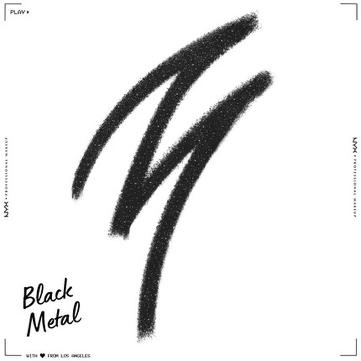 Immagine prodotto NYX Professional Make-Up Abbigliamento epico (29 Metallo nero)