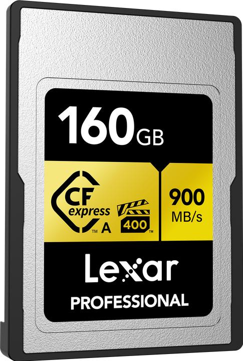 Actual product image Lexar Professional Gold Series 2.0 (160 GB, CFexpress type A)