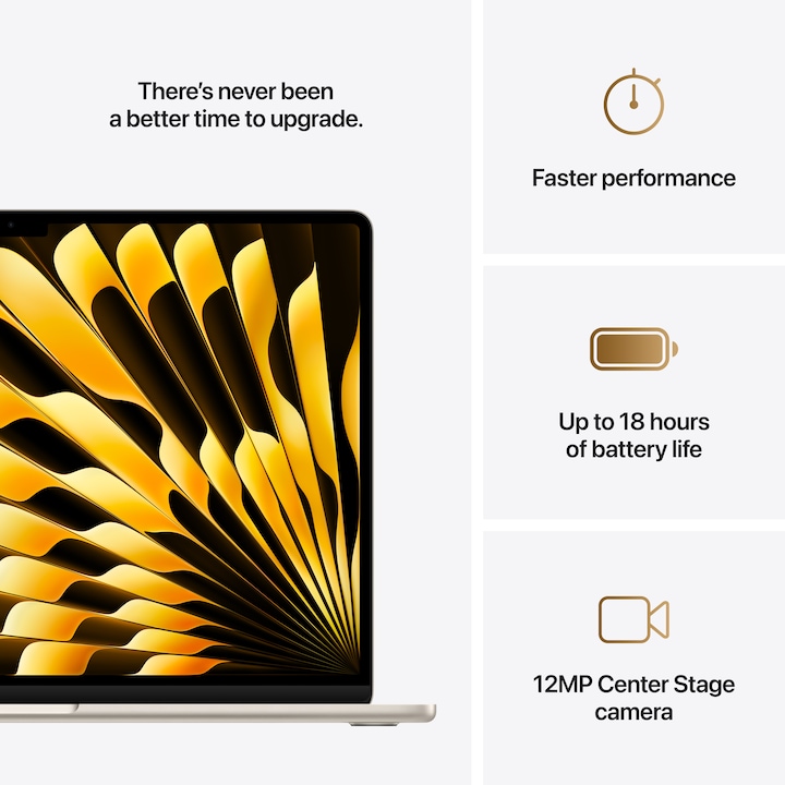 Image du produit Apple MacBook Air – 2025 (15.30", M4, 16 Go, 512 Go, DE)
