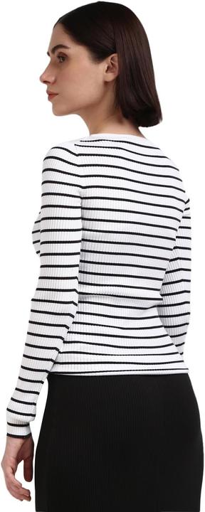 Produktbild Calvin Klein Gewebtes Etikett enge Strickjacke (XL)