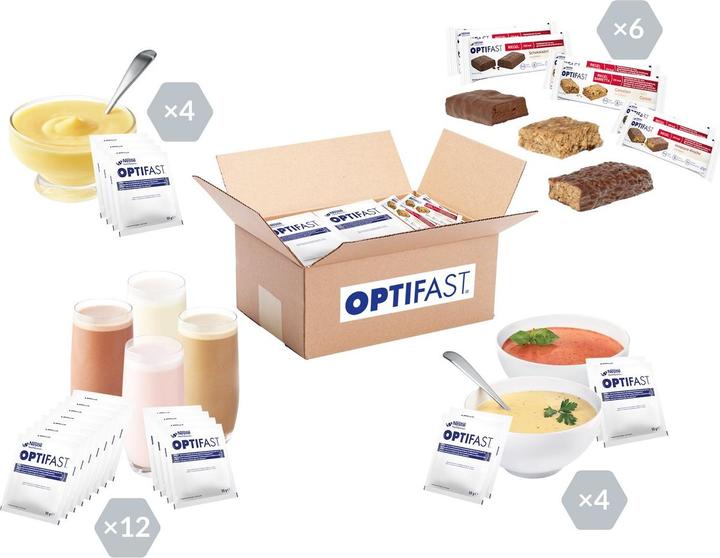 Produktbild Optifast Starter-Pack (26 Stk., Pulver, 1779 g)