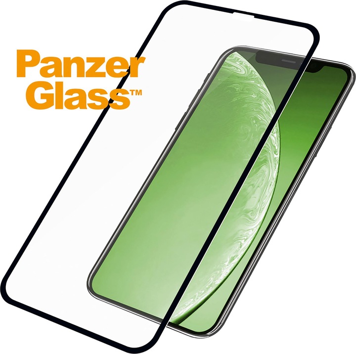 Actual product image PanzerGlass edge to edge (1 Piece, Apple iPhone 11, Apple iPhone XR)