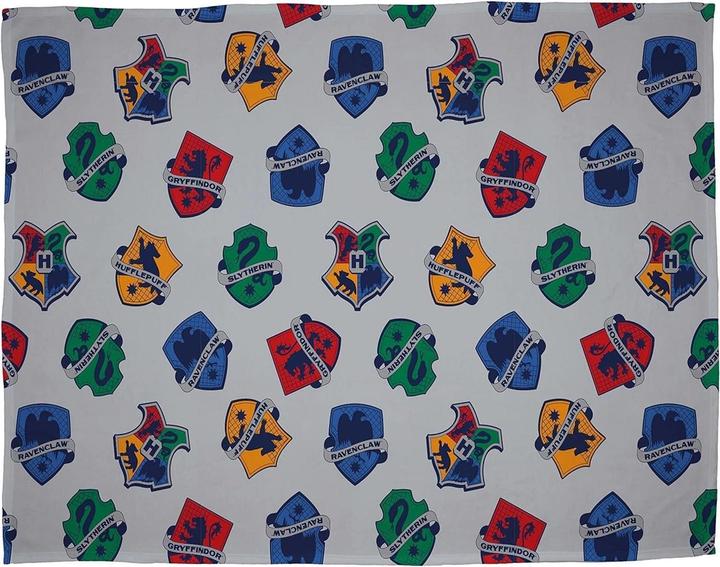 Actual product image Fleece House Crests Blanket (100 x 150 cm)