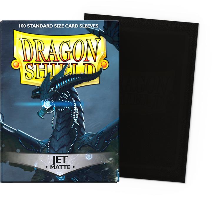 Actual product image Arcane Tinman ART11024 - Matte - Jet (100) Card Sleeves