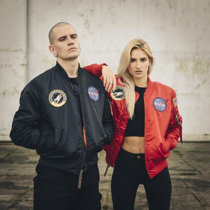 Actual product image Alpha Industries MA-1 VF NASA Bomber Jacket (M)