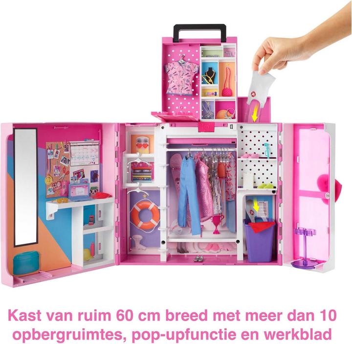 Produktbild Barbie Traumkleiderschrank und Puppe