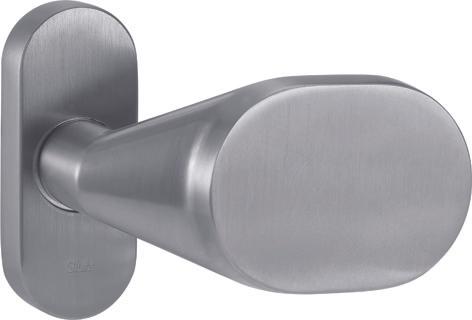 Actual product image Glutz Door knobs cranked 5841 (Door knob)