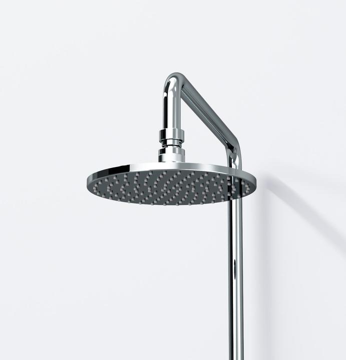 Productafbeelding Steinberg douchesysteem serie 100, staafhanddouche, regendouche rond, 1002760