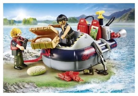 Actual product image Playmobil Air cushion boat with underwater motor (9435)