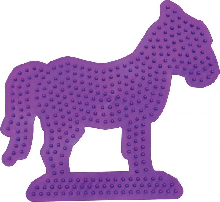 Actual product image Hama Perlen Pin plate horse
