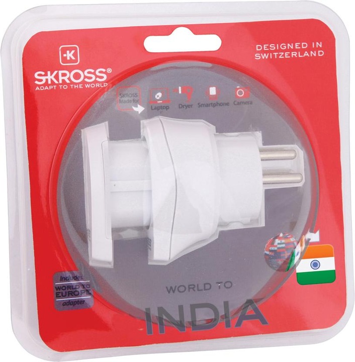 Productafbeelding Skross Combo World - India