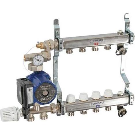 Salus Controls Salus gulvarme unit GVU 8-kreds, Zubehör Heizen