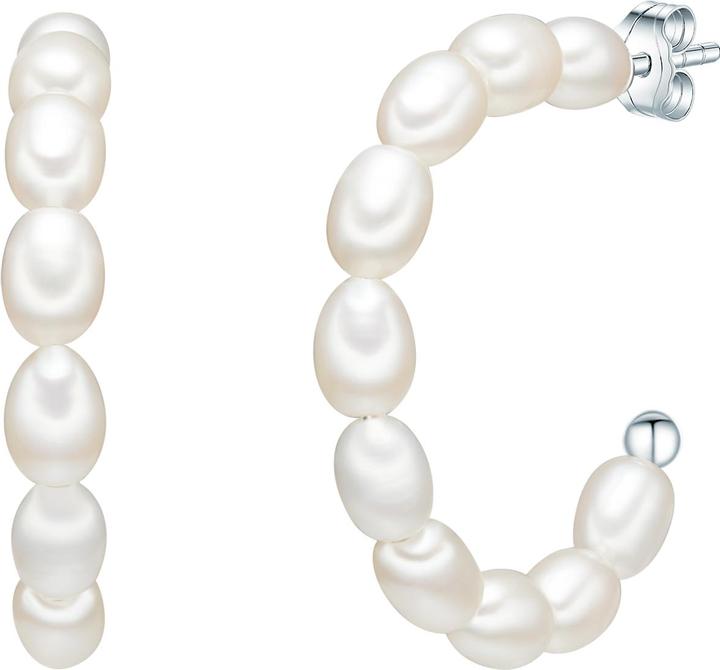 Valero Pearls Femme argent sterling perle d'eau douce de culture argent - 3214 (Argent Sterling)