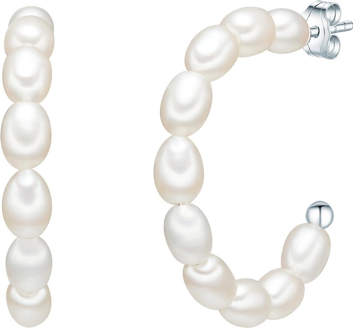 Valero Pearls Ladies Sterling Silver Freshwater Cultured Pearl silver - 3214 (Sterling Silver)