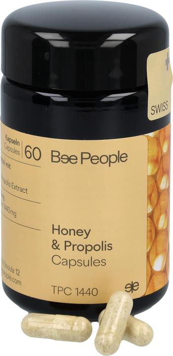 Bee People Honig & Propolis Kapseln (60 Stk) (60 pcs., Capsules)