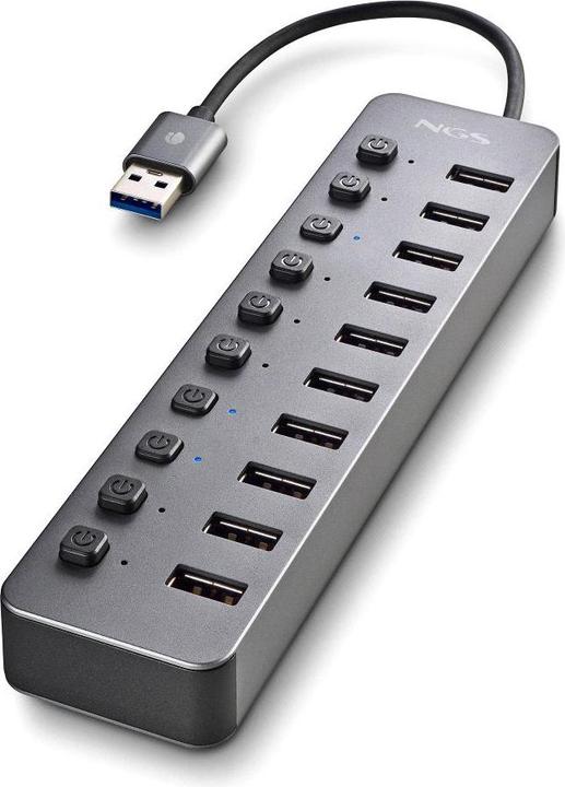 Produktbild NGS IHUB 10 (USB-C, 10 Ports)