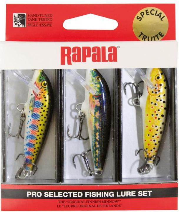 Rapala Top Special Truite Set Elritze-Kit - Perfekt für Angler! (5 cm)
