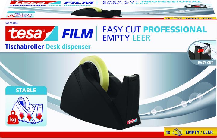 Produktbild tesa EASY CUT PROFESSIONAL Standfester Tischabroller für grosse tesafilm Rollen