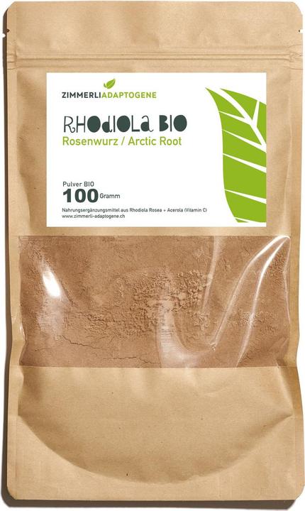 Zimmerli Adaptogene Capsule di rodiola (BIO) 50 Capsule (1 Pezzo/i, Pillole, 25 g)