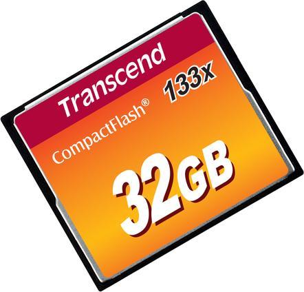 Actual product image Transcend Ts32gcf133 (32 GB, CF)
