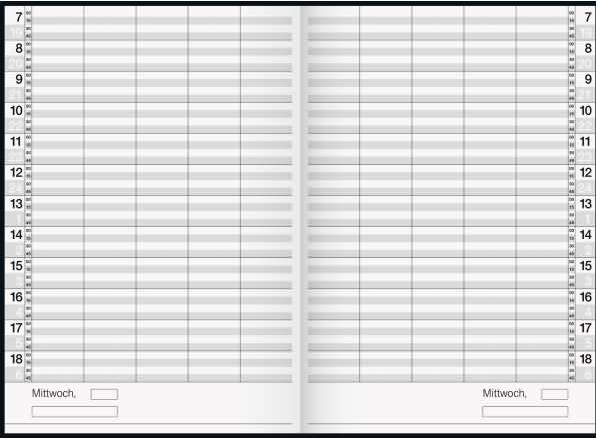 Produktbild Rido id‚ Buchkalender "Ultraplan", immerw„hrend, schwarz (Deutsch)