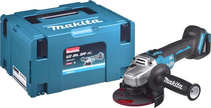 Actual product image Makita Angle grinder DGA504ZJ, without battery (125 mm)