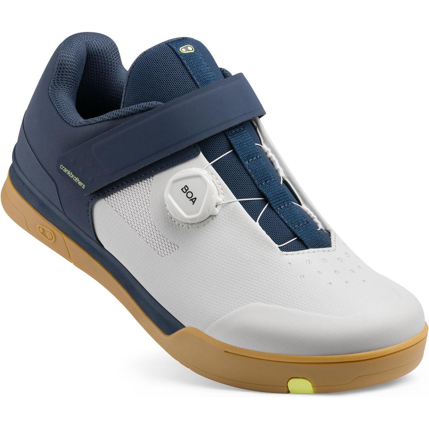 Crankbrothers, Uomini, Scarpe da ciclismo, Mallet Schuh, Boa, navy/grey/gum, 49 (EU) 15 (US) (49), Blu