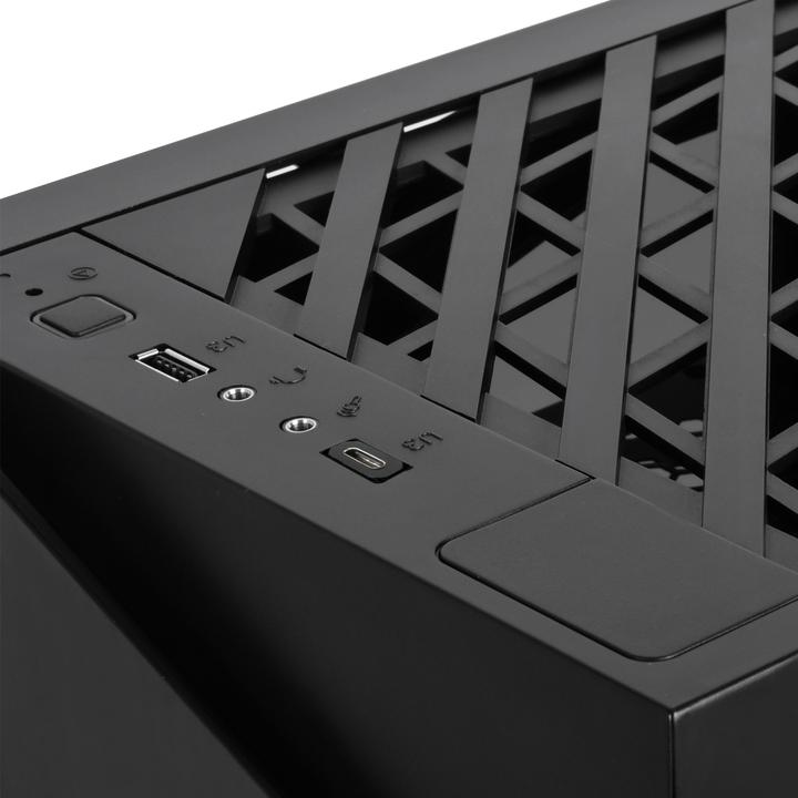 Actual product image Silverstone Lucid LD03-AF (Mini-DTX)