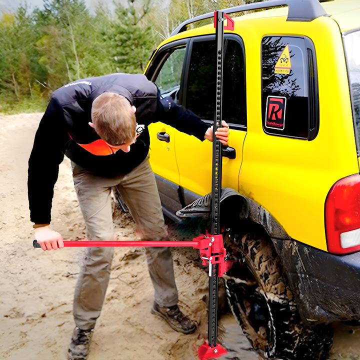 Produktbild Homcom Wagenheber Stahl Rot