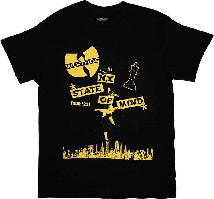 Produktbild Wu Tang Clan Tour '23 NY State Of Mind TShirt (L)