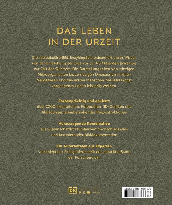Actual product image Dinosaurier und andere Lebewesen der Urzeit (German, Stephan Matthiesen, Kim Dennis-Bryan, Eva Sixt, Dr Andrea Kamphuis, Douglas Palmer, 2020)