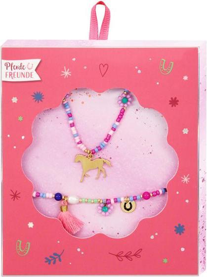 Produktbild Schmuckset (Kette & Armband) Pferdefreunde