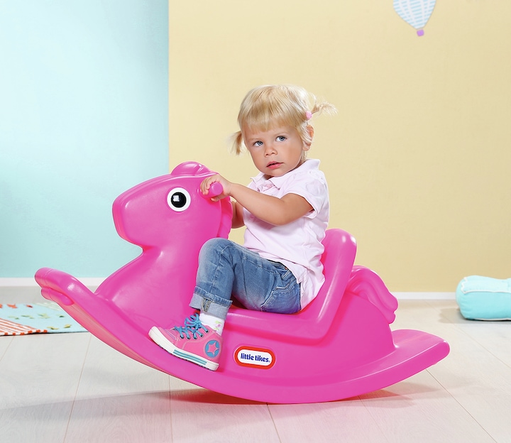 Actual product image Little Tikes Rocking Horse in Red Cardboard 173943