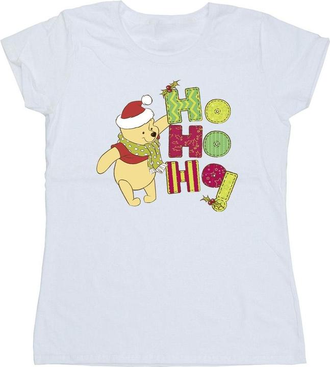 Produktbild Disney Winnie The Pooh Ho Ho Ho Scarf TShirt (XXL)